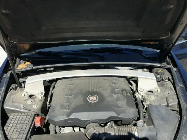 1G6DC5EY6B0149202 - 2011 CADILLAC CTS BLACK photo 7