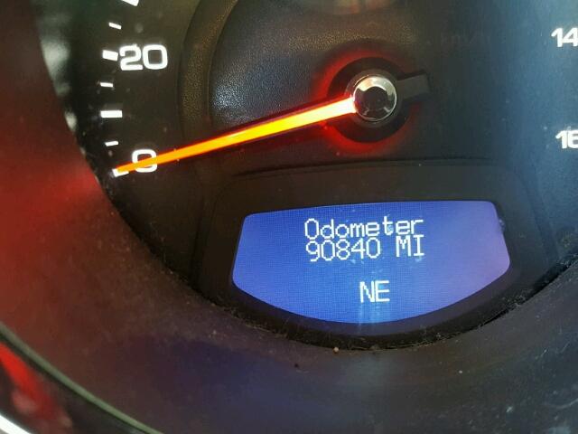 1G6DC5EY6B0149202 - 2011 CADILLAC CTS BLACK photo 8