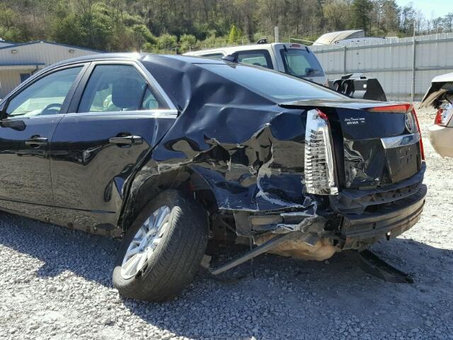 1G6DC5EY6B0149202 - 2011 CADILLAC CTS BLACK photo 9
