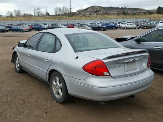 N0V1N96356898 - 2001 FORD TAURUS SILVER photo 3