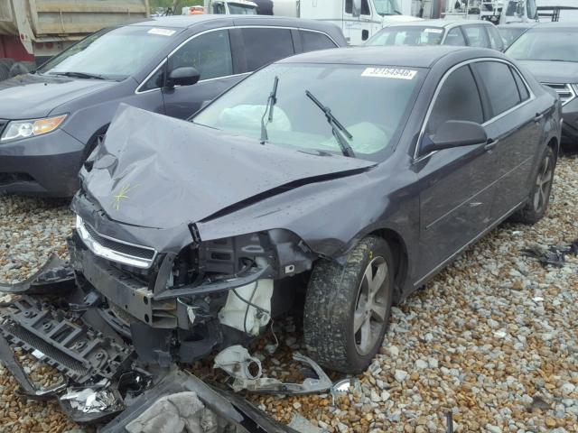 1G1ZC5E06A4128203 - 2010 CHEVROLET MALIBU 1LT GRAY photo 2