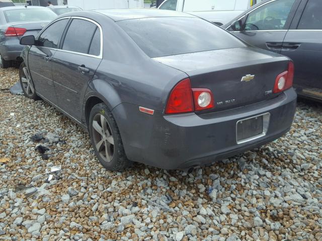1G1ZC5E06A4128203 - 2010 CHEVROLET MALIBU 1LT GRAY photo 3