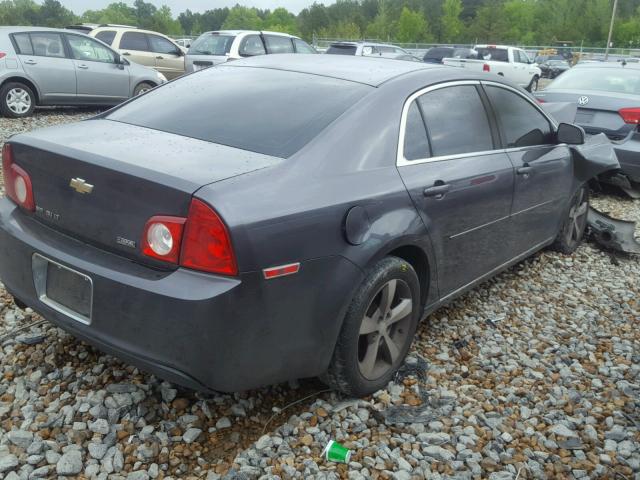 1G1ZC5E06A4128203 - 2010 CHEVROLET MALIBU 1LT GRAY photo 4