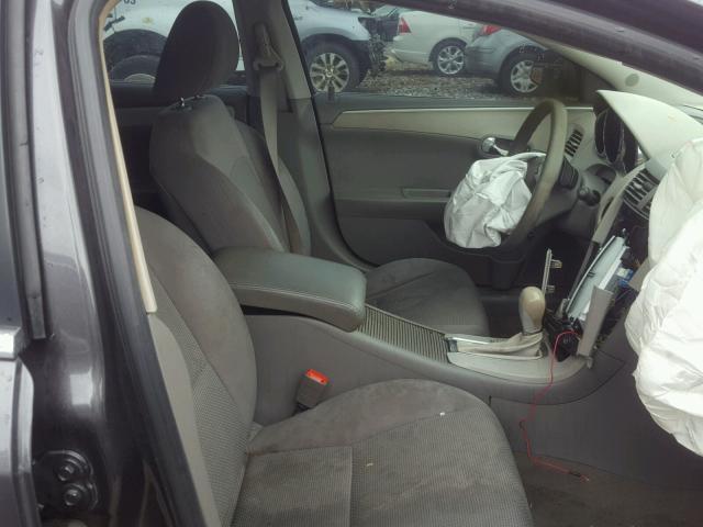 1G1ZC5E06A4128203 - 2010 CHEVROLET MALIBU 1LT GRAY photo 5
