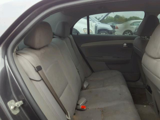 1G1ZC5E06A4128203 - 2010 CHEVROLET MALIBU 1LT GRAY photo 6