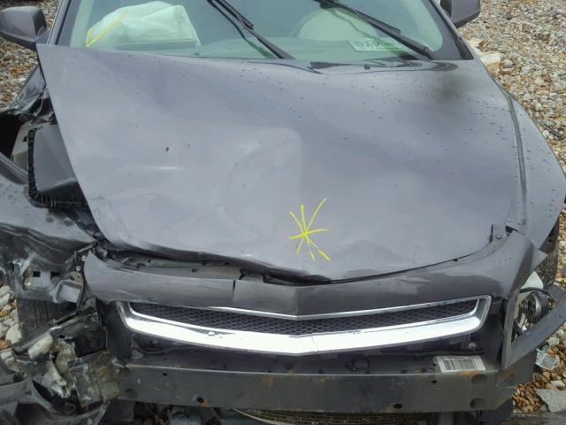 1G1ZC5E06A4128203 - 2010 CHEVROLET MALIBU 1LT GRAY photo 7