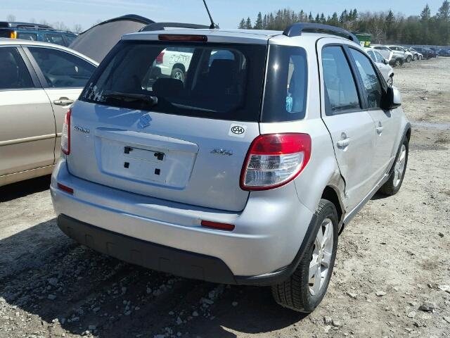 JS2YA413695100058 - 2009 SUZUKI SX4 TECHNO SILVER photo 4