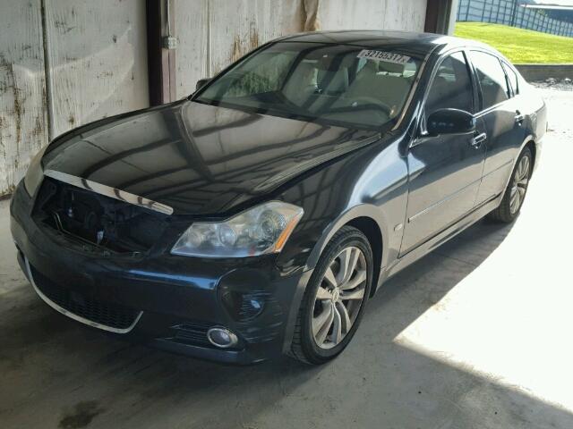 JNKAY01E58M602421 - 2008 INFINITI M35 SEDAN/ BLACK photo 2