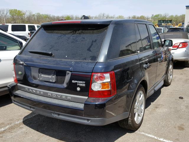 SALSF25456A920409 - 2006 LAND ROVER RANGE ROVE BLACK photo 4