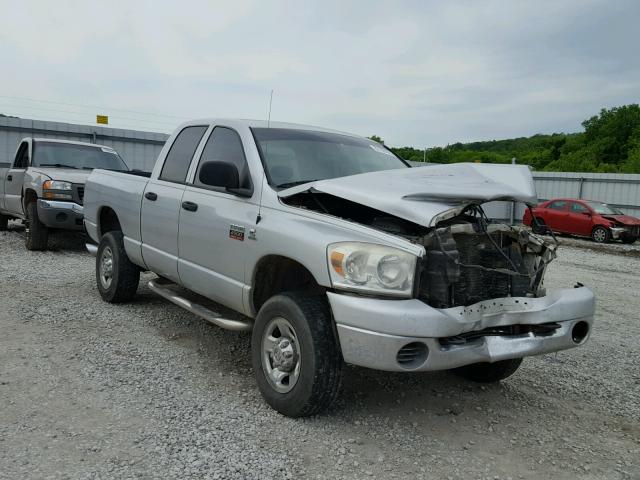 3D7KS28A27G850039 - 2007 DODGE RAM 2500 S SILVER photo 1