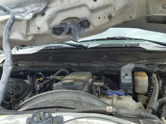 3D7KS28A27G850039 - 2007 DODGE RAM 2500 S SILVER photo 7