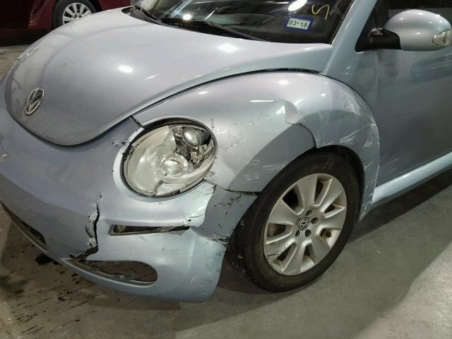 3VWRW31C09M506984 - 2009 VOLKSWAGEN NEW BEETLE ლურჯი ფოტო 9
