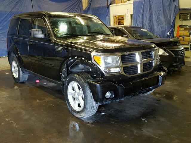 1D8GU28K87W732129 - 2007 DODGE NITRO SXT BLACK photo 1