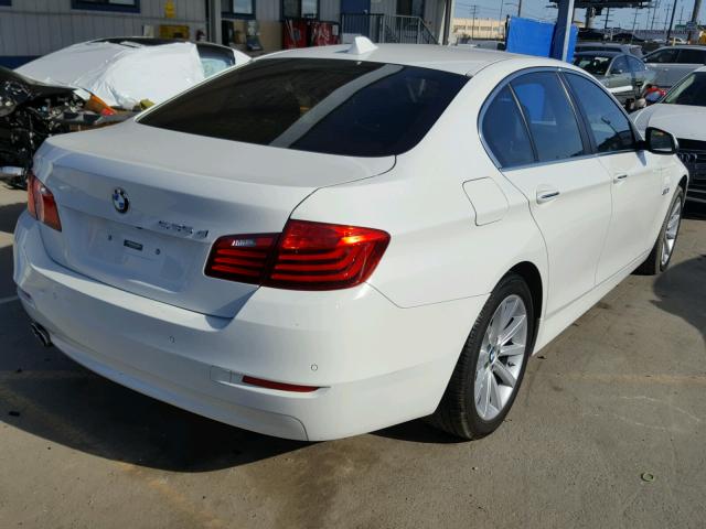 WBAXA5C52ED690086 - 2014 BMW 535 D WHITE photo 4