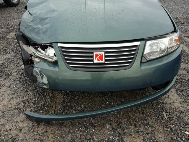 1G8AJ55F16Z184813 - 2006 SATURN ION LEVEL მწვანე ფოტო 10