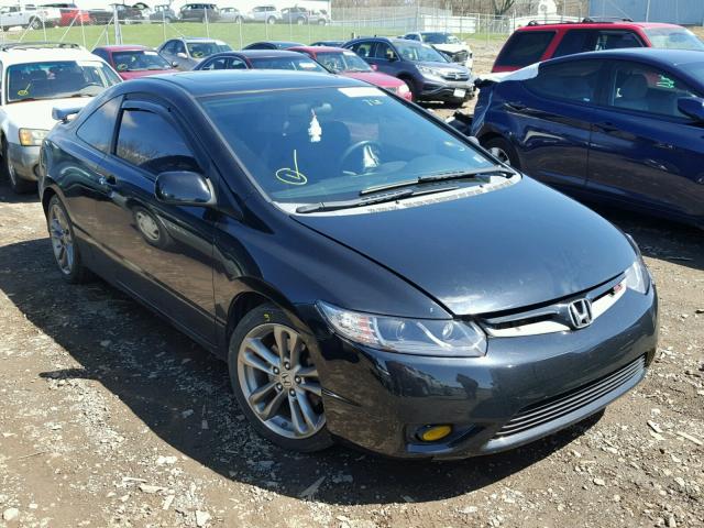 2HGFG21568H704840 - 2008 HONDA CIVIC SI BLACK photo 1