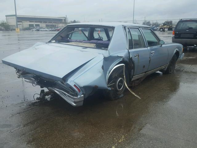 1N69U7J171476 - 1977 CHEVROLET CAPRICE CL BLUE photo 4