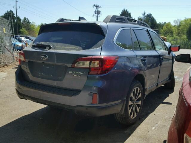 4S4BSENC7H3248478 - 2017 SUBARU OUTBACK 3. BLUE photo 4