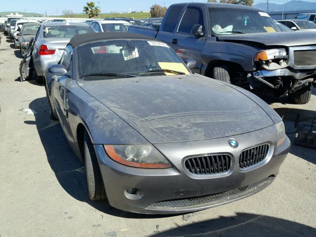 4USBT33574LR67969 - 2004 BMW Z4 2.5 GRAY photo 1