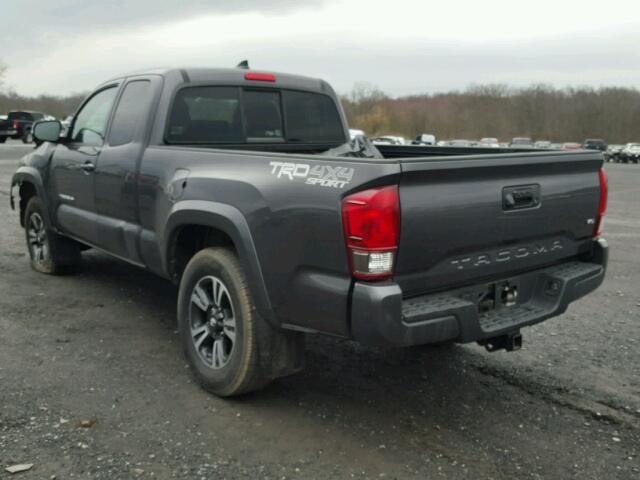 5TFSZ5AN7GX026036 - 2016 TOYOTA TACOMA ACC CHARCOAL photo 3