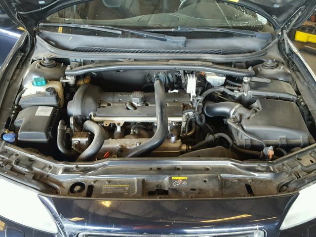 YV1RS592X72610452 - 2007 VOLVO S60 2.5T BLUE photo 7