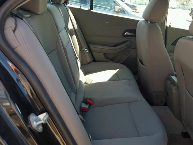 1G11B5SA8DF185038 - 2013 CHEVROLET MALIBU LS შავი ფოტო 6