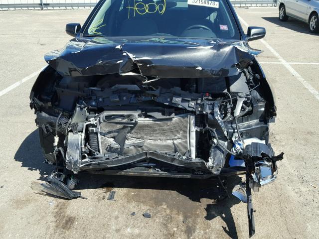 1G11B5SA8DF185038 - 2013 CHEVROLET MALIBU LS შავი ფოტო 9