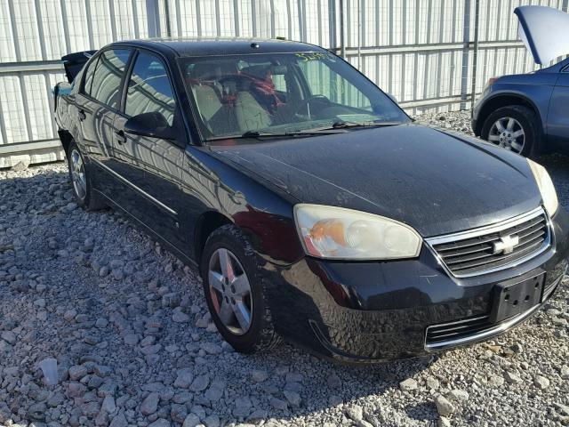 1G1ZT51846F300171 - 2006 CHEVROLET MALIBU LT BLACK photo 1