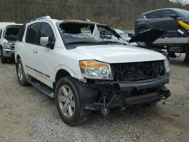 5N1BA0NC2AN606103 - 2010 NISSAN ARMADA SE BURN photo 1