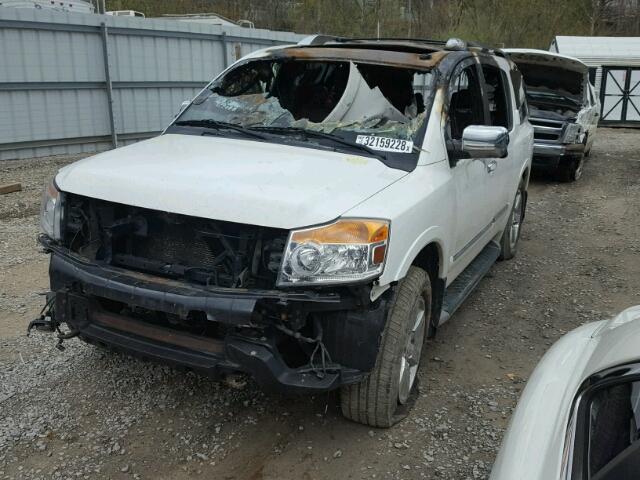 5N1BA0NC2AN606103 - 2010 NISSAN ARMADA SE BURN photo 2