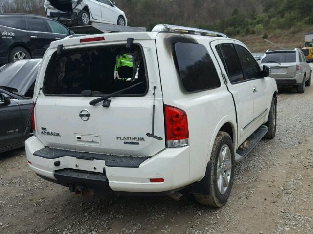 5N1BA0NC2AN606103 - 2010 NISSAN ARMADA SE BURN photo 4