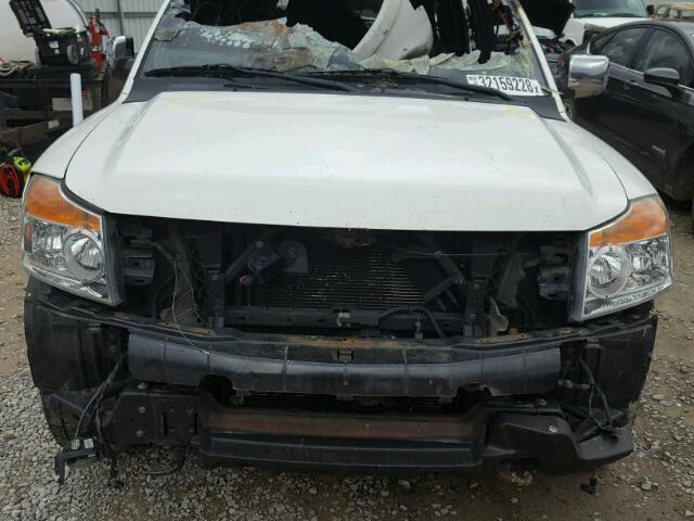 5N1BA0NC2AN606103 - 2010 NISSAN ARMADA SE BURN photo 7