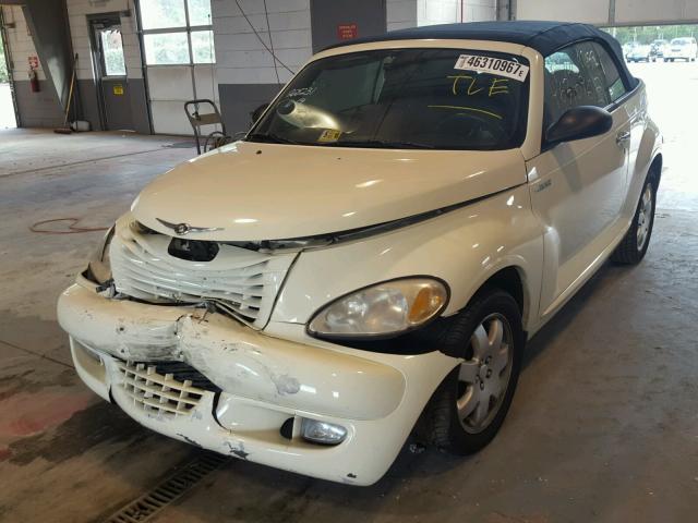 3C3EY55E55T573460 - 2005 CHRYSLER PT CRUISER WHITE photo 2