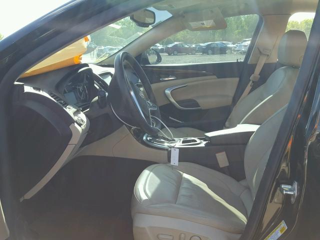 2G4GK5EX7G9129733 - 2016 BUICK REGAL BLACK photo 5