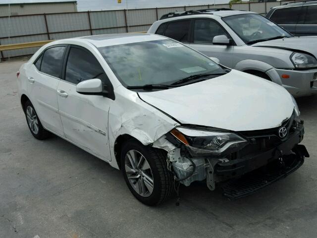 5YFBPRHE3EP015307 - 2014 TOYOTA COROLLA EC 白色 照片 1
