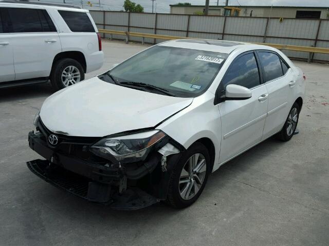 5YFBPRHE3EP015307 - 2014 TOYOTA COROLLA EC 白色 照片 2