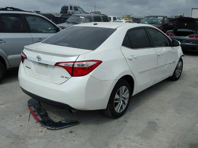 5YFBPRHE3EP015307 - 2014 TOYOTA COROLLA EC 白色 照片 4