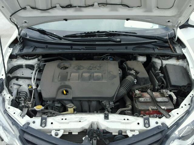 5YFBPRHE3EP015307 - 2014 TOYOTA COROLLA EC 白色 照片 7