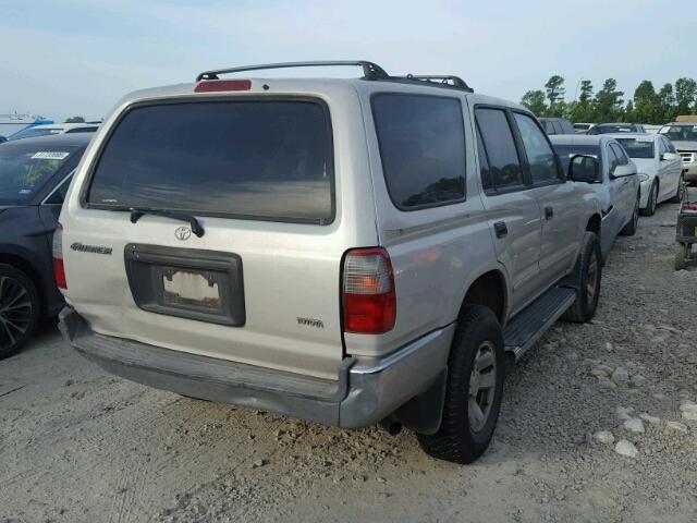 JT3GM84R4Y0060910 - 2000 TOYOTA 4RUNNER SILVER photo 4