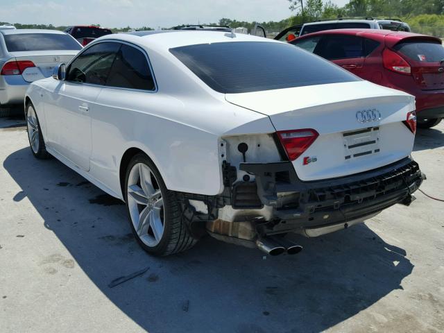 WAURV78T08A010790 - 2008 AUDI S5 QUATTRO WHITE photo 3