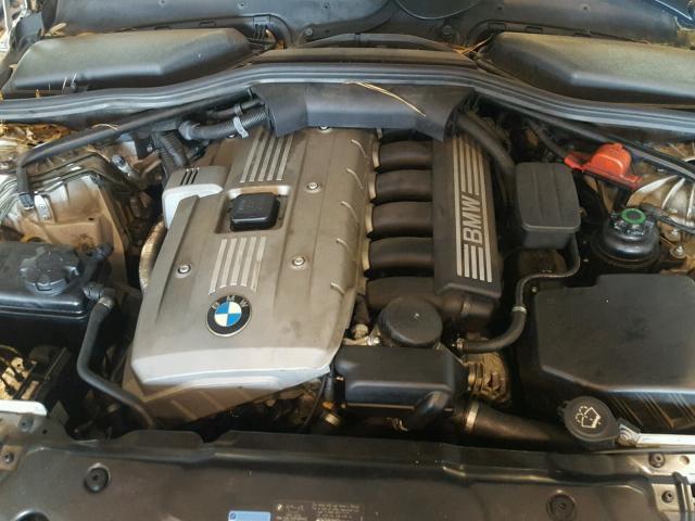 WBANE53566CK88459 - 2006 BMW 525 I SILVER photo 7