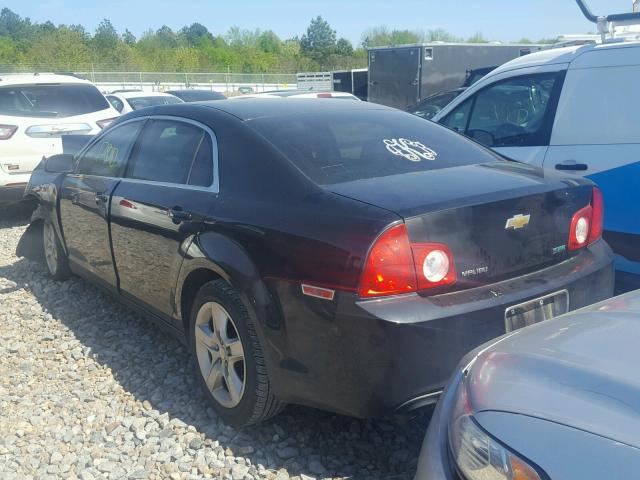 1G1ZA5E04AF191116 - 2010 CHEVROLET MALIBU LS 黑色 照片 3