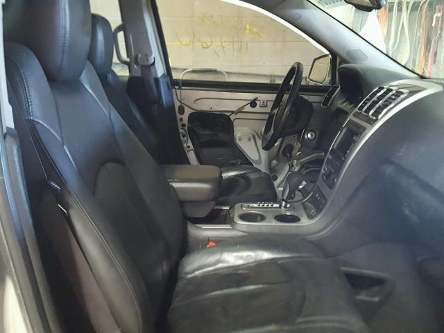 1GKER33D09J161553 - 2009 GMC ACADIA SLT ვერცხლისფერი ფოტო 5