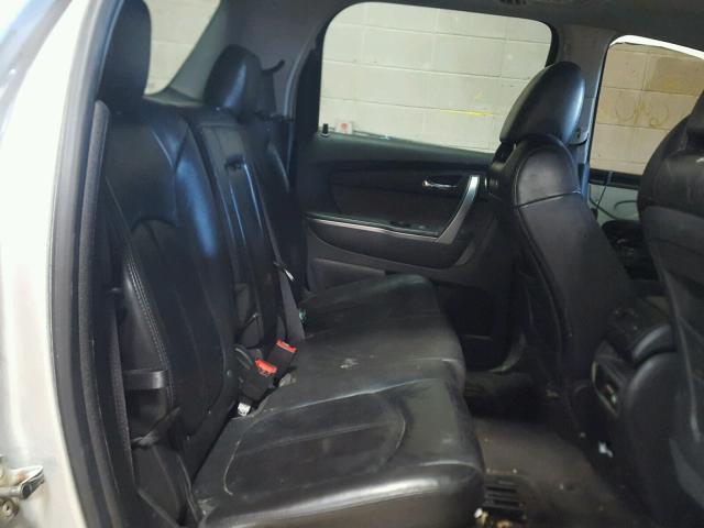 1GKER33D09J161553 - 2009 GMC ACADIA SLT ვერცხლისფერი ფოტო 6