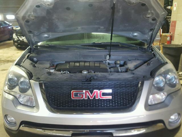 1GKER33D09J161553 - 2009 GMC ACADIA SLT SILVER photo 7