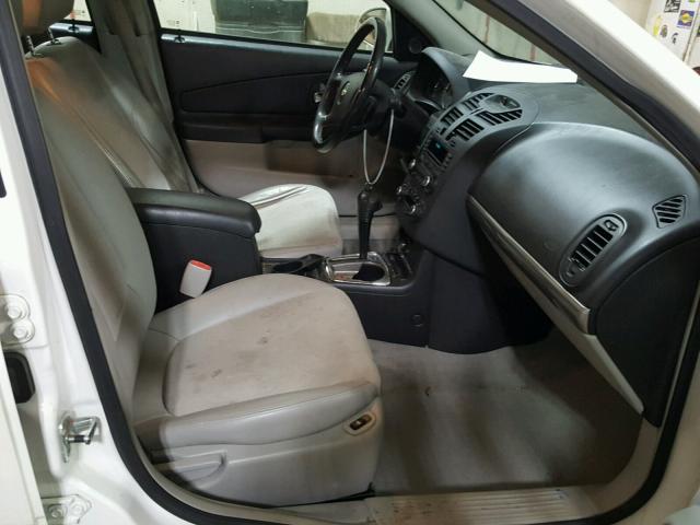1G1ZU57N17F216417 - 2007 CHEVROLET MALIBU LTZ თეთრი ფოტო 5