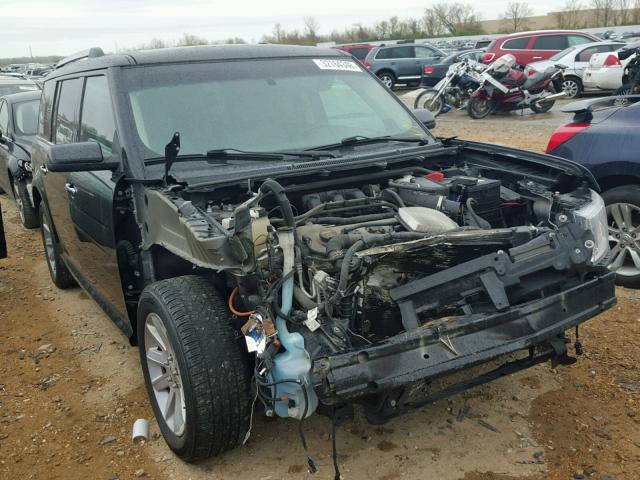 2FMGK5CC0CBD04553 - 2012 FORD FLEX SEL Սև լուսանկար 1