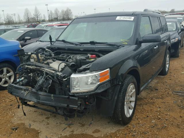 2FMGK5CC0CBD04553 - 2012 FORD FLEX SEL BLACK photo 2