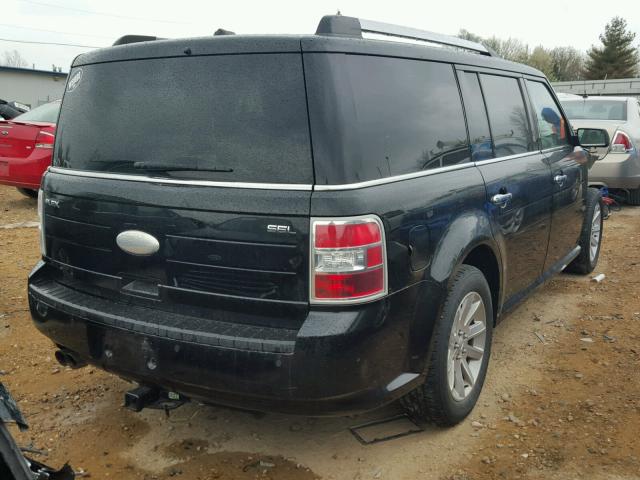 2FMGK5CC0CBD04553 - 2012 FORD FLEX SEL Սև լուսանկար 4