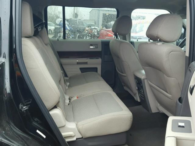 2FMGK5CC0CBD04553 - 2012 FORD FLEX SEL Սև լուսանկար 6